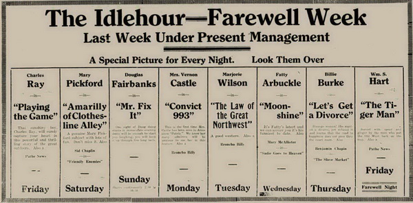 Idlehour - June 13 1918